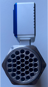 2" Boiler Meter Natural Gas Flow Meter Inlet Conditioner Tactical Flow Meter