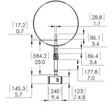 TacticalFlowMeter.com Insertion Flow Meter insertion depth guide