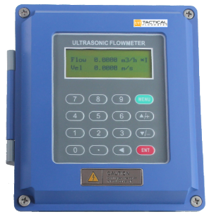 Clamp On Ultrasonic Liquid Flow Meter with Thermal Energy/BTU Capability
