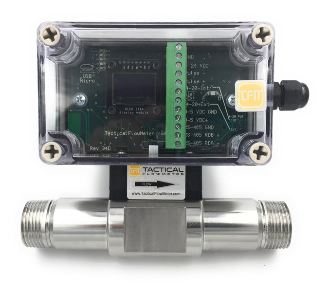 Use a smartphone to configure a Mass Flow Meter