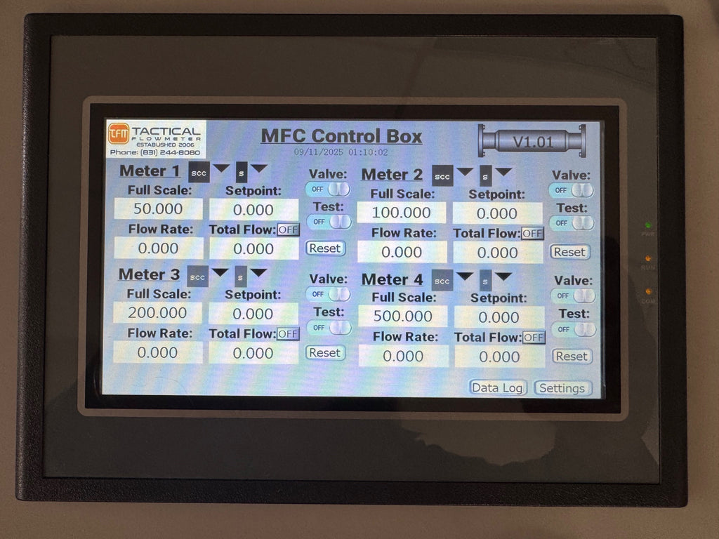 Toby Flow Control TotalControl™ Mass Flow Controller Box – Tactical Flow Meter