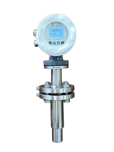 Insertion Magnetic Flow Meter <br>for Liquid Flow <br>6" and up <br>+/- 1.0%
