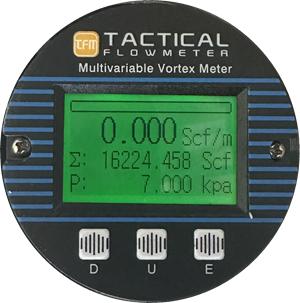 Vortex Meter DIsplay TacticalFlowMeter