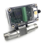 1" Thermal Mass Flow Meter for Gas 316 SS Flow Body