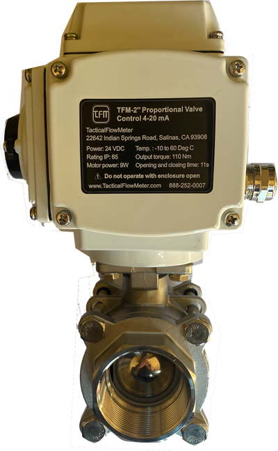 2" NPT Modulating Control Ball Valve