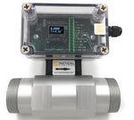2" Thermal Mass Flow Meter for Gas 6061 T-6 Aluminum Flow Body up to 70 SCFM