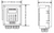 Clamp On Ultrasonic Flow Meter <br>for Liquid Flow <br>0.6" to 228"