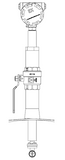 TacticalFlowMeter.com Insertion Vortex Mass Flow Meter