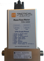 100 SLPM Low Flow Tactical Flow Meter With Display