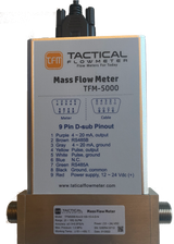 100 SLPM Low Flow Tactical Flow Meter WIth Display