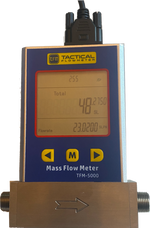 100 SLPM Low Flow Tactical Flow Meter With Display