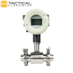 tri clamp turbine meter