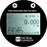 TacticalFlowMeter.com Multi Variable Vortex Mass Flow Meter for Wet Gases Methane Flare Gas Display